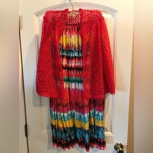 Skirt and jacket set